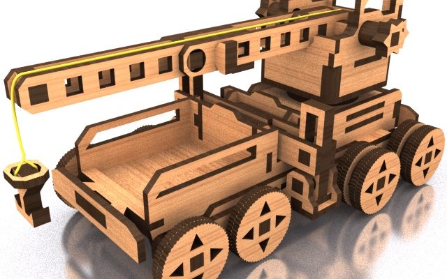 mobile crane b
